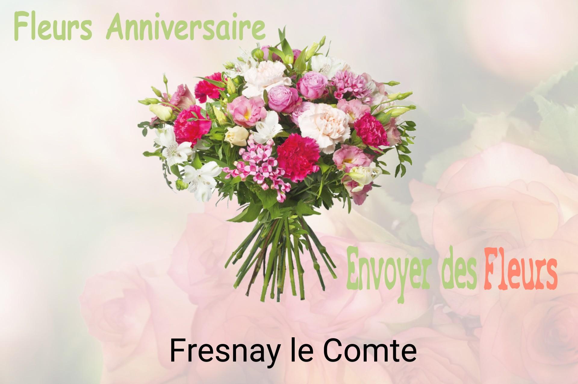 Bouquet de fleurs d’anniversaire livré à Fresnay-le-Comte