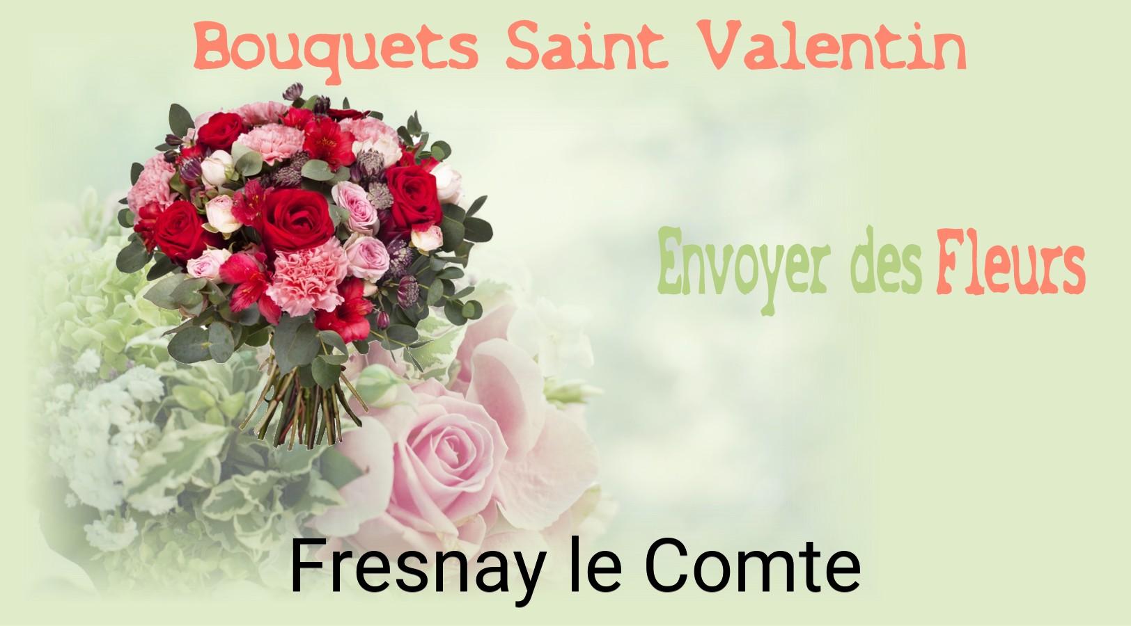 Roses de Saint-Valentin livrées à Fresnay-le-Comte